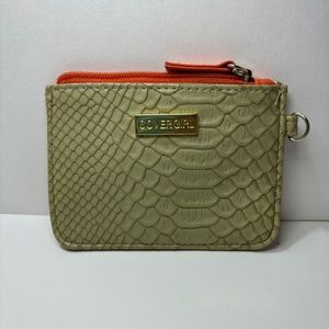 Covergirl snake skin womans‎ coin pouch